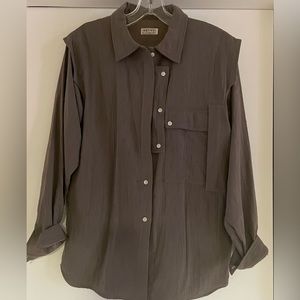 Women’s Long Sleeve Button Down Top